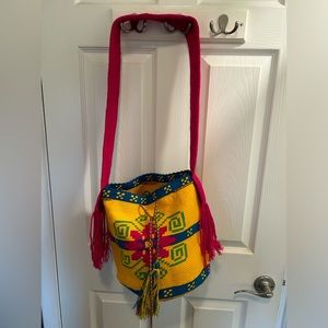 Columbian hand woven bag